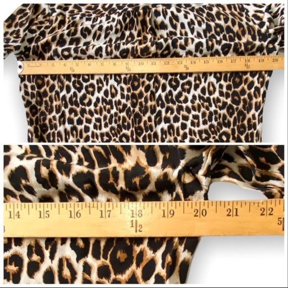 NWT Equipment Slim Signature Silk Shirt in Anima Print, Size M - Picture 8 of 9